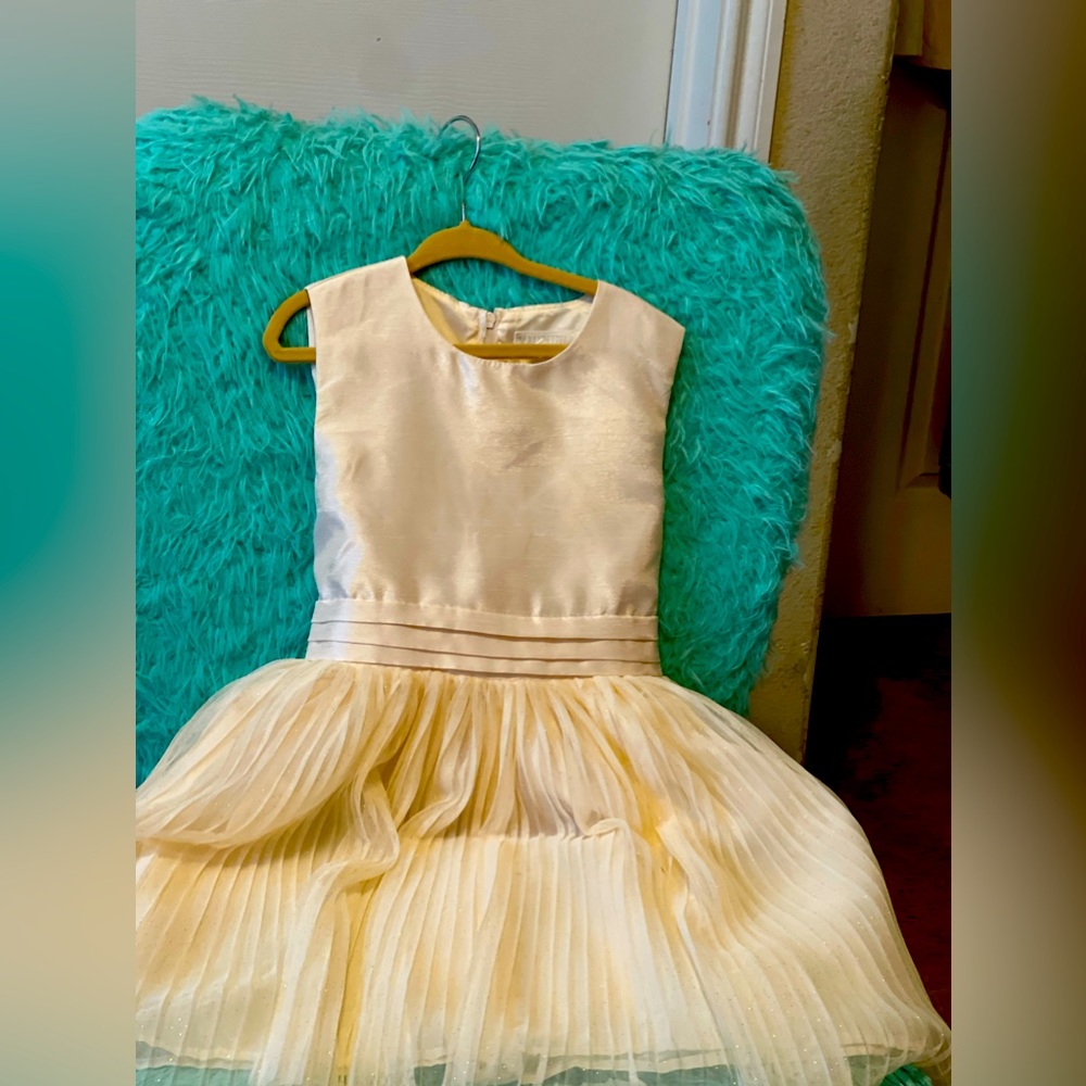Worn once girls holiday dress.